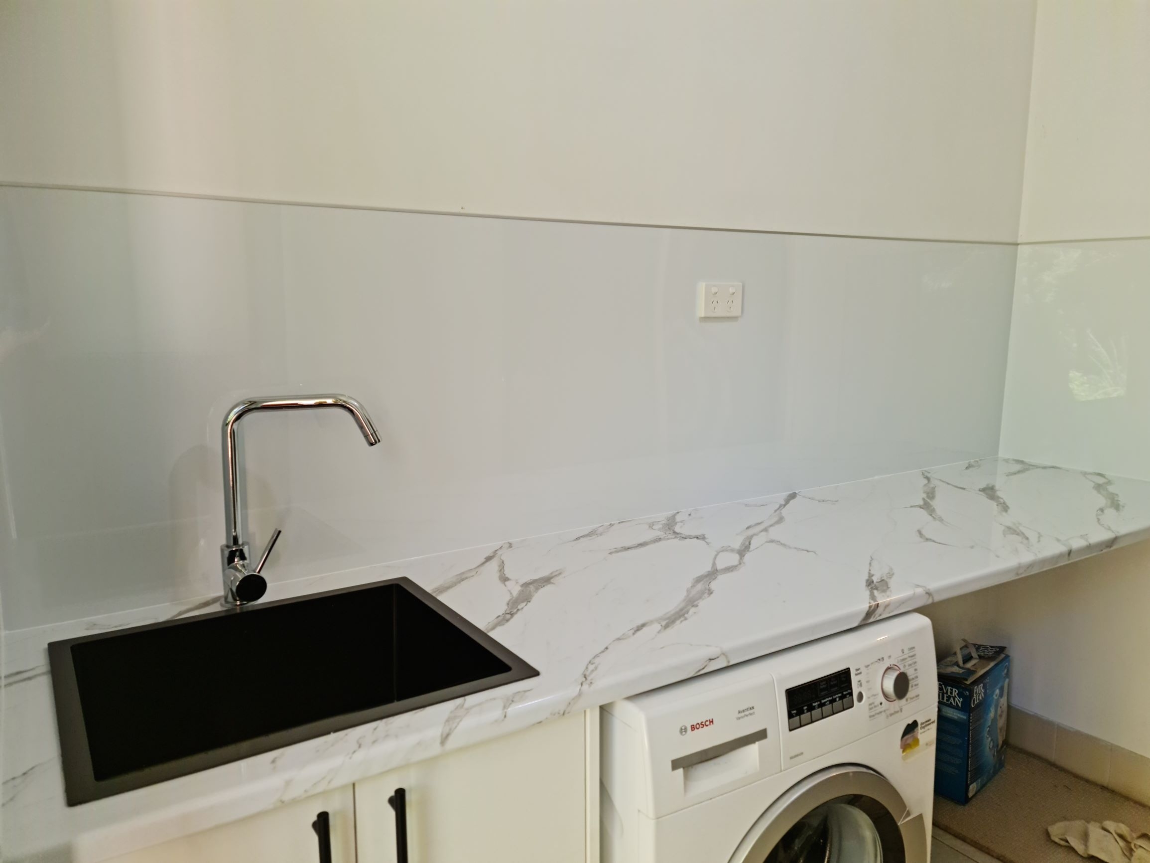 Practical laundry renovation in Petrie