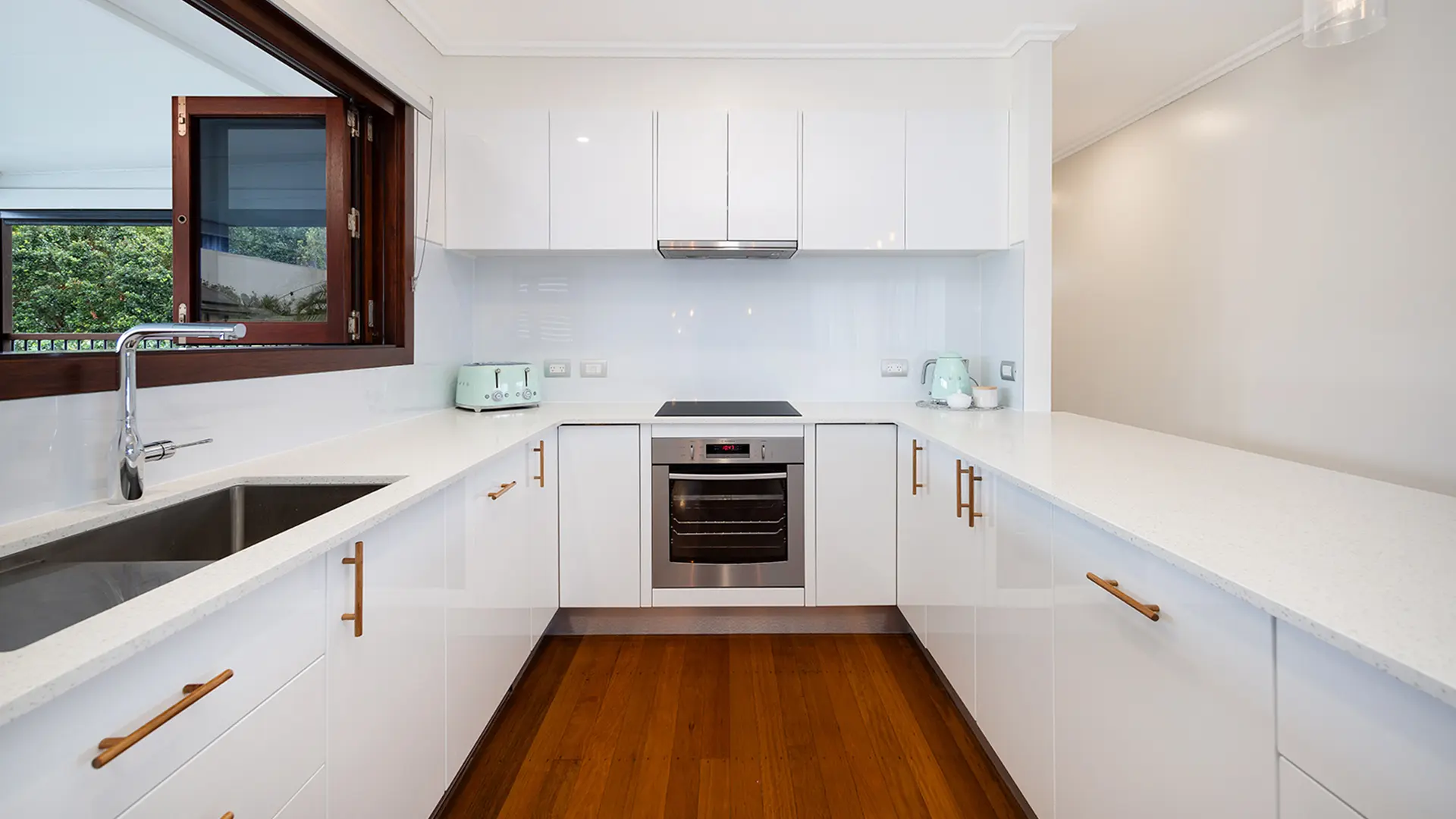 Superior Benchtops White Kitchen Renovation