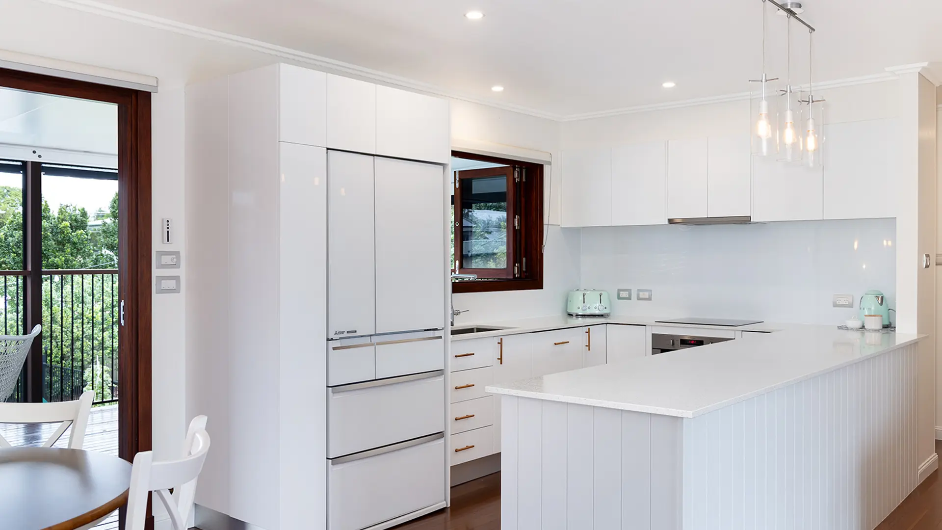 Superior Benchtops White Kitchen Renovation